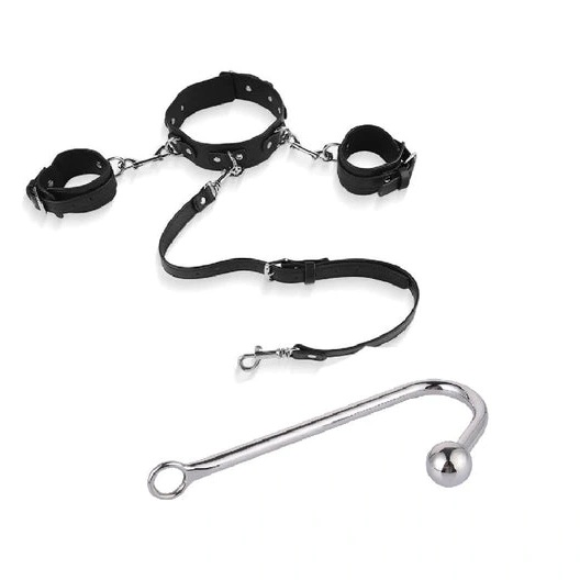 and Hook Anal Elegant Cuffs 5334 Beaded Collar with 1021